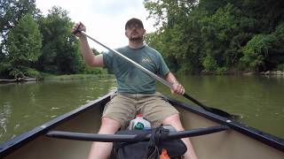 NARROWS OF THE HARPETH RIVER CANOE TRIP Tennessee 4K gopro 2016 [upl. by Atsilac]