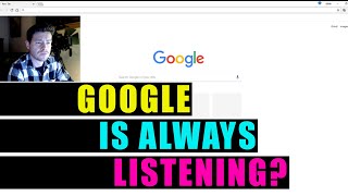 Is Google always listening Live Test [upl. by Milli310]