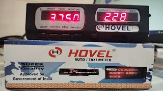 Hovel Plus 06 fare meter used in Taxiauto hovelgroup taxi automobile [upl. by Khan]