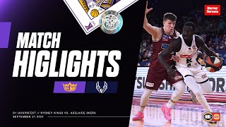 NBL25 highlights Round one vs Adelaide 36ers HoopsFest [upl. by Anilegnave445]