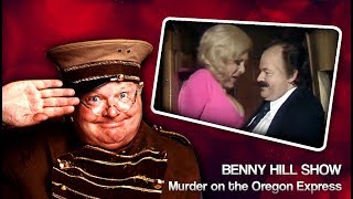 Murder on the Oregon Express  Classic Benny Hill Show [upl. by Strohben828]