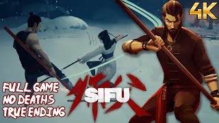 【4K】SIFU  Full Game  No Deaths  True Ending NG [upl. by Relyhcs613]