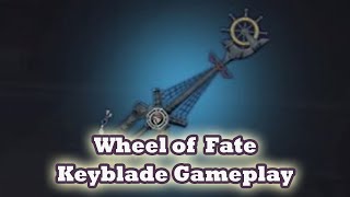 Kingdom Hearts 3 Wheel of Fate Keyblade Gameplay [upl. by Dayna641]