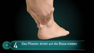 Wie wende ich Compeed Blasenpflaster richtig an [upl. by Farant]