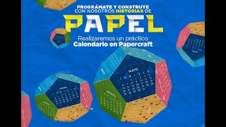 Calendario  2024 en Papercraft [upl. by Wilburt480]