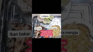 Menu sederhana Hanya Ikan Bakar Racca Mangga dan Lalapan [upl. by Weiman368]