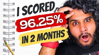 Class 12 How I Scored 96 in LAST 2 MONTHS ✨  Tips Tricks amp Study Strategy  cbse class12 [upl. by Mace]