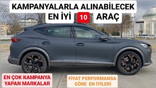 KAMPANYALI EN İYİ 1O ARAÇ  ARALIK 2023 SIFIR OTOMOBİL KAMPANYALARI  EN ÇOK İNDİRİM YAPAN MARKALAR [upl. by Eimyaj]