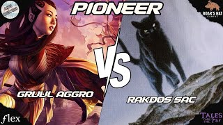 Gruul Aggro VS Rakdos Sac MTG Pioneer [upl. by Sonya941]