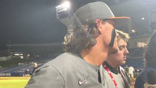 Tennessee Baseball Cortland Lawson reacts to SEC Tournament win over Kentucky [upl. by Phoebe]