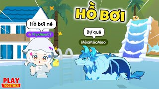 Meo Đã Xây HỒ BƠI SIÊU TO Cho Em Mèo Méo Meo  Play Together [upl. by Rutledge]