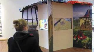 JanErik Andersson Video Kiosk presenting the Life on a Leaf House [upl. by Streeto]