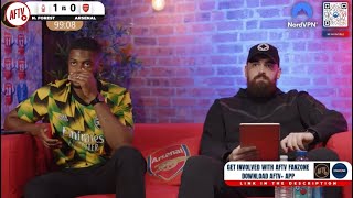 AFTV react to full time whistle vs Forest Man City champions [upl. by Sephira606]