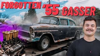 55 Chevy Gasser FORGOTTEN for 55 Years [upl. by Clarey]