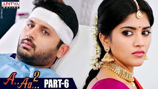 A AA 2 Hindi Dubbed Movie Part 6  Nithiin Megha Akash Ashu Reddy  Aditya Movies [upl. by Barby697]