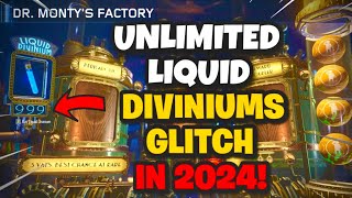 BO3 Zombies Glitches Best Working Unlimited Liquid Diviniums Glitch AFTER ALL PATCHES In 2024 [upl. by Ilenay243]