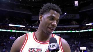 Hassan Whiteside  Miami Heat vs Charlotte Hornets 2516 [upl. by Demona]