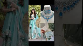 Dheme dheme song viral 😔😔jannatzubairdress machining necklace set and hand bags 💗shortvideo 💕 [upl. by Asserat]