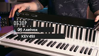 Обзор MIDIклавиатуры Axelvox KEY49j [upl. by Aldon]