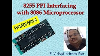 8255 PPI amp Interfacing to 8086 Microprocessor [upl. by Tori]