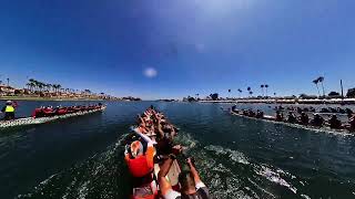 Long Beach Dragon Boat Festival 2024  Boat 1 500m mixed Semi Final [upl. by Melitta]