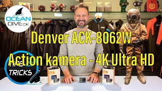 Denver ACK8062W Action kamera  4K Ultra HD [upl. by Queridas300]