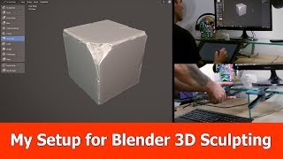 Setup for 3D Sculpting with Blender [upl. by Tereb]