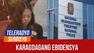 PNPCIDG file add’l complaintaffidavit vs Cassandra Ong  Teleradyo Serbisyo 05 November 2024 [upl. by Nnyleahs]