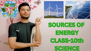 Sources Of Energy Class10th Science [upl. by Osman]