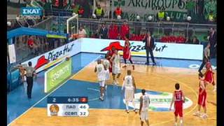 PANATHINAIKOSOLYMPIAKOS 9890 PANATHINAIKOS HIGHLIGHTS [upl. by Johm35]