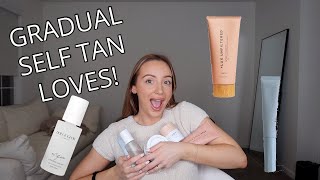 5 GRADUAL Self Tanners Ive Been LOVING Lately [upl. by Friedman]