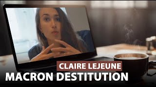 Macron sassoit sur lArticle 3  Claire Lejeune [upl. by Trebma]