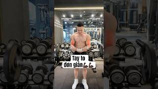 Easy bicep workout gym fitness anhsonnfitness [upl. by Mcevoy323]