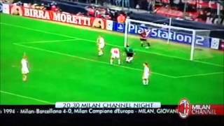 Ajax Milan 3 2 Piccinini [upl. by Torey]