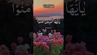 Sura Ahzab Ayat 56  Ayat e Darood Pak  اللہ اور اُس کے فرشتے نبی پاک پر درود بھیجتے ہیں  ayat [upl. by Orfield]