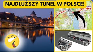 To będzie NAJDŁUŻSZY TUNEL w POLSCE  Wielka inwestycja w Szczecinie [upl. by Elolcin]