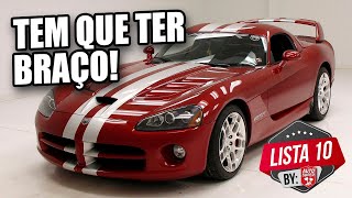 10 CARROS PERIGOSOS TRAÇÃO TRASEIRA QUE SÓ TEM QUEM SABE TOCAR by membros [upl. by Shaddock]