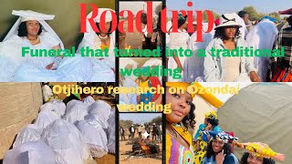 Vlog Travel vlogA funeral that turned into a wedding Ovaherero WeddingsOzonda part 1🇳🇦🌍 [upl. by Anenahs]