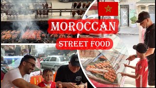 Temara Morocco Local Street Food Review No TouristsNo Tour guides [upl. by Kaylee]