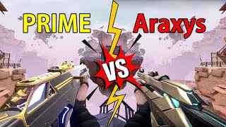 Araxys Vandal Vs Prime Vandal  VALORANT Best Vandal Skins [upl. by Hagep619]