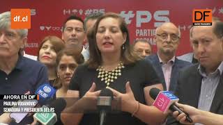 Partido Socialista presenta a sus candidatos para las próximas elecciones municipales en la RM [upl. by Bird]