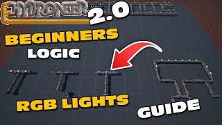 HYDRONEER 20  HOW TO LOGIC  RGB LIGHTS [upl. by Zachary]