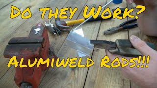 Alumiweld rods from Harbor Freight Do they work Can you easily weld aluminum with just propane [upl. by Iblehs947]