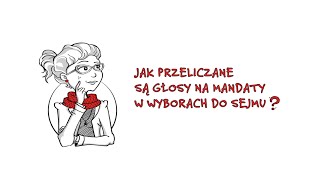 Jak przeliczane są głosy na mandaty w wyborach do Sejmu [upl. by Aehtrod]