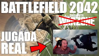 ESTA JUGADA FUE REAL quotRENDEZOOKquot  ¿BATTLEFIELD 2042 MEJOR QUE WARZONE [upl. by Hcirteid]