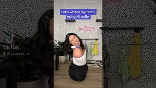 So much brighter trending viral style teeth hismile teethcleaning whitening [upl. by Olva592]