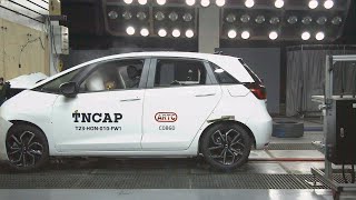 TNCAP Crash amp Safety Tests of Honda Fit 2024 [upl. by Zerk215]