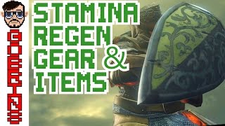 Stamina REGEN Gear amp Items  DARK SOULS 3 Chloranthy Ring Grass Crest REVIEW Is it GOOD [upl. by Ahsemat]