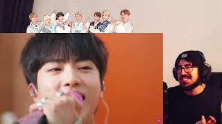 OMG 진 Jin ‘Ill Be There’ Live Clip  Reaction [upl. by Basham]