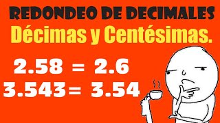 Redondeo de numeros decimales a décimos y centésimos CUARTO U7 L 15 [upl. by Sue]